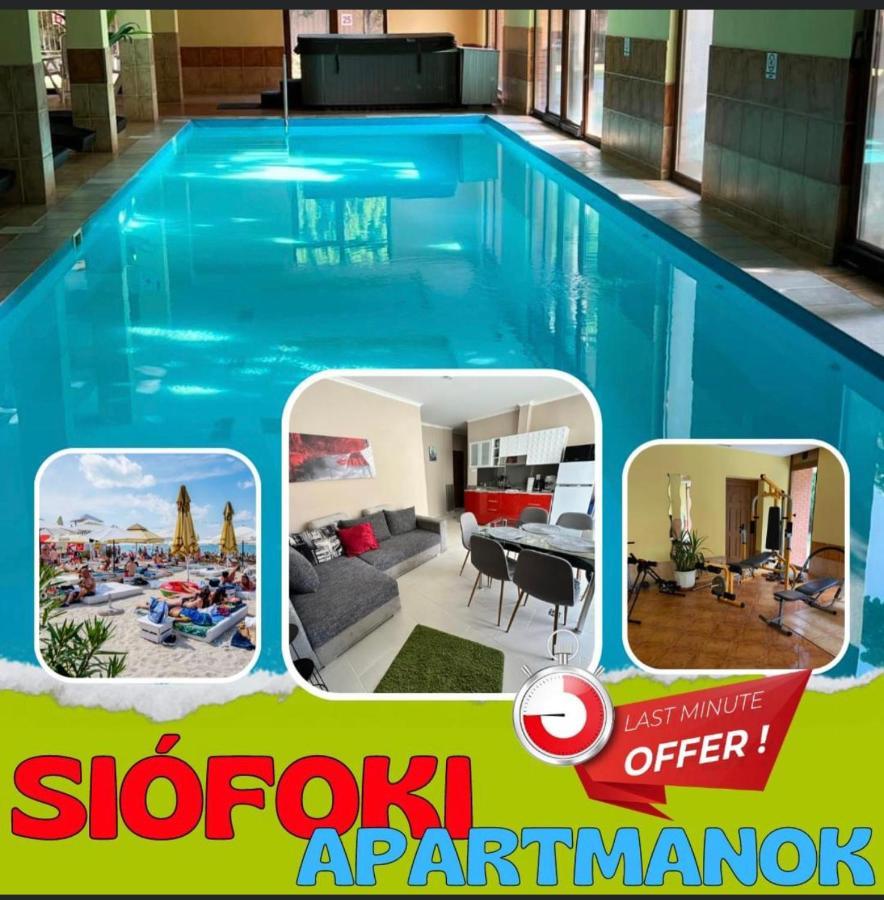 Dorina Wellness Apartment Сиофок Екстериор снимка